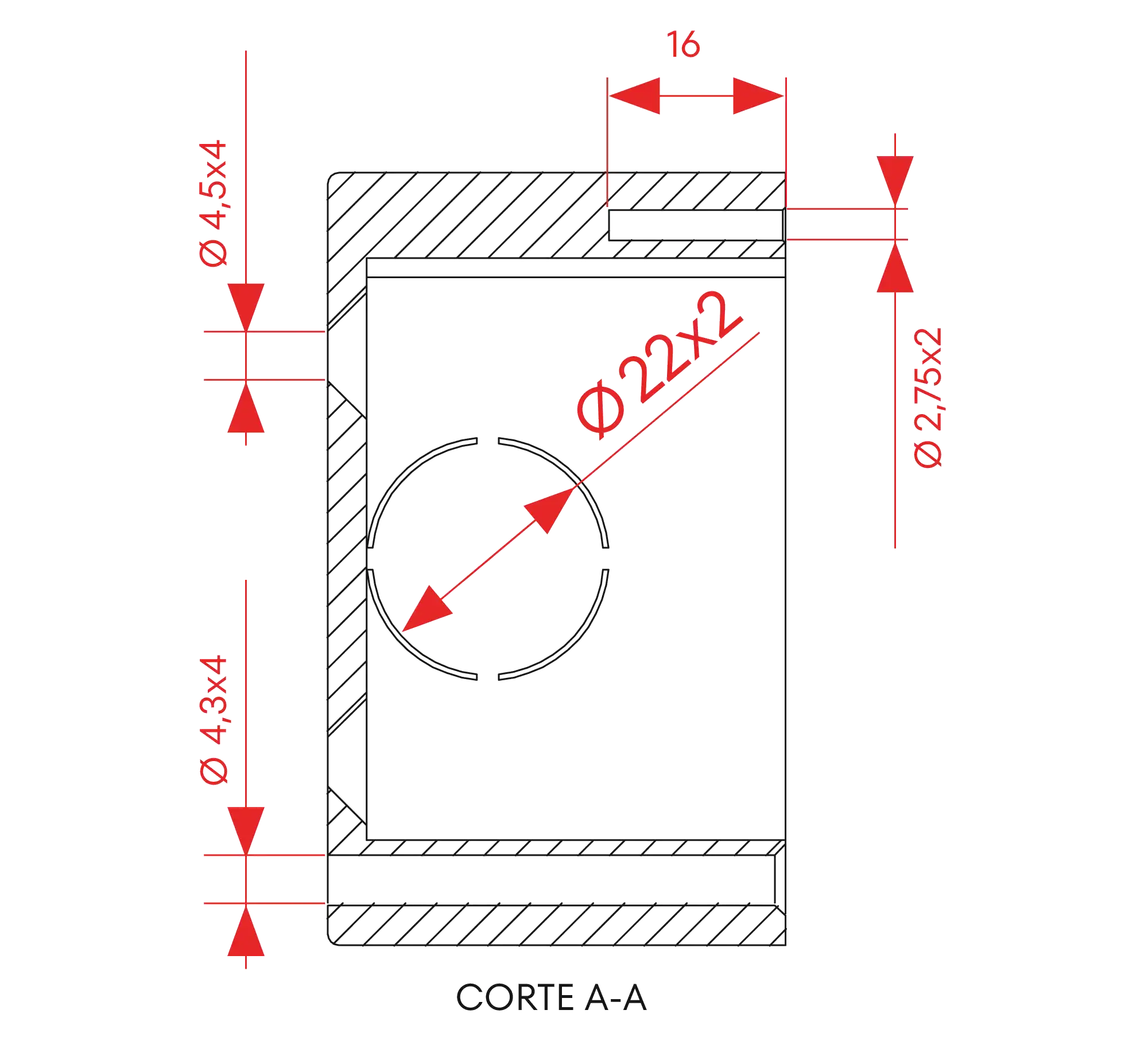 Dimensions Accessory E1