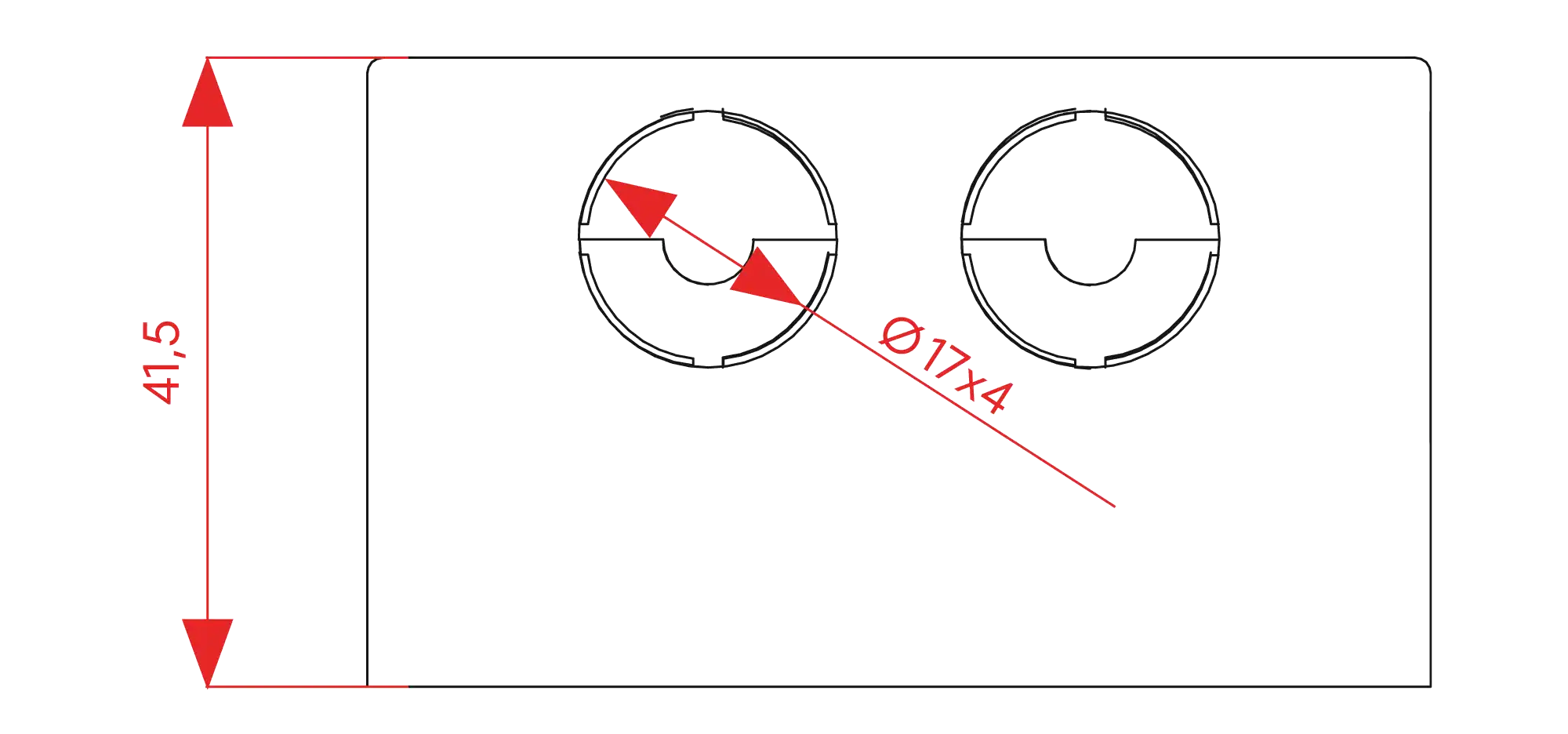 Dimensions Accessory E1