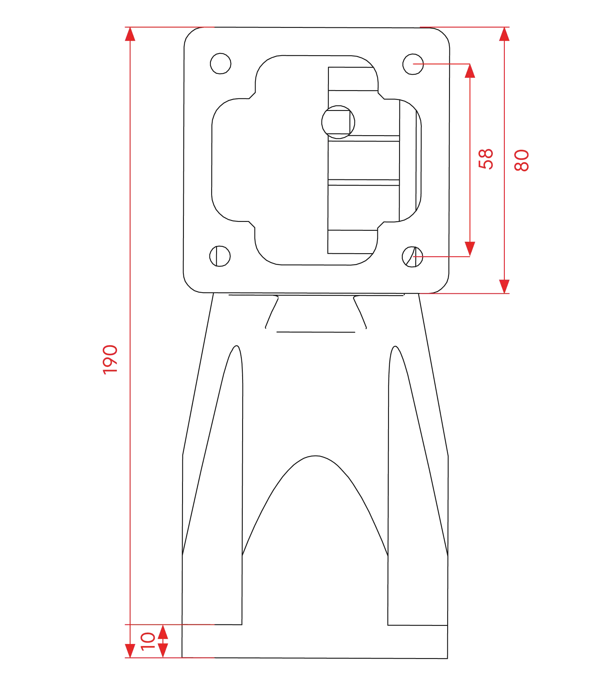 Dimensions Accessory F1