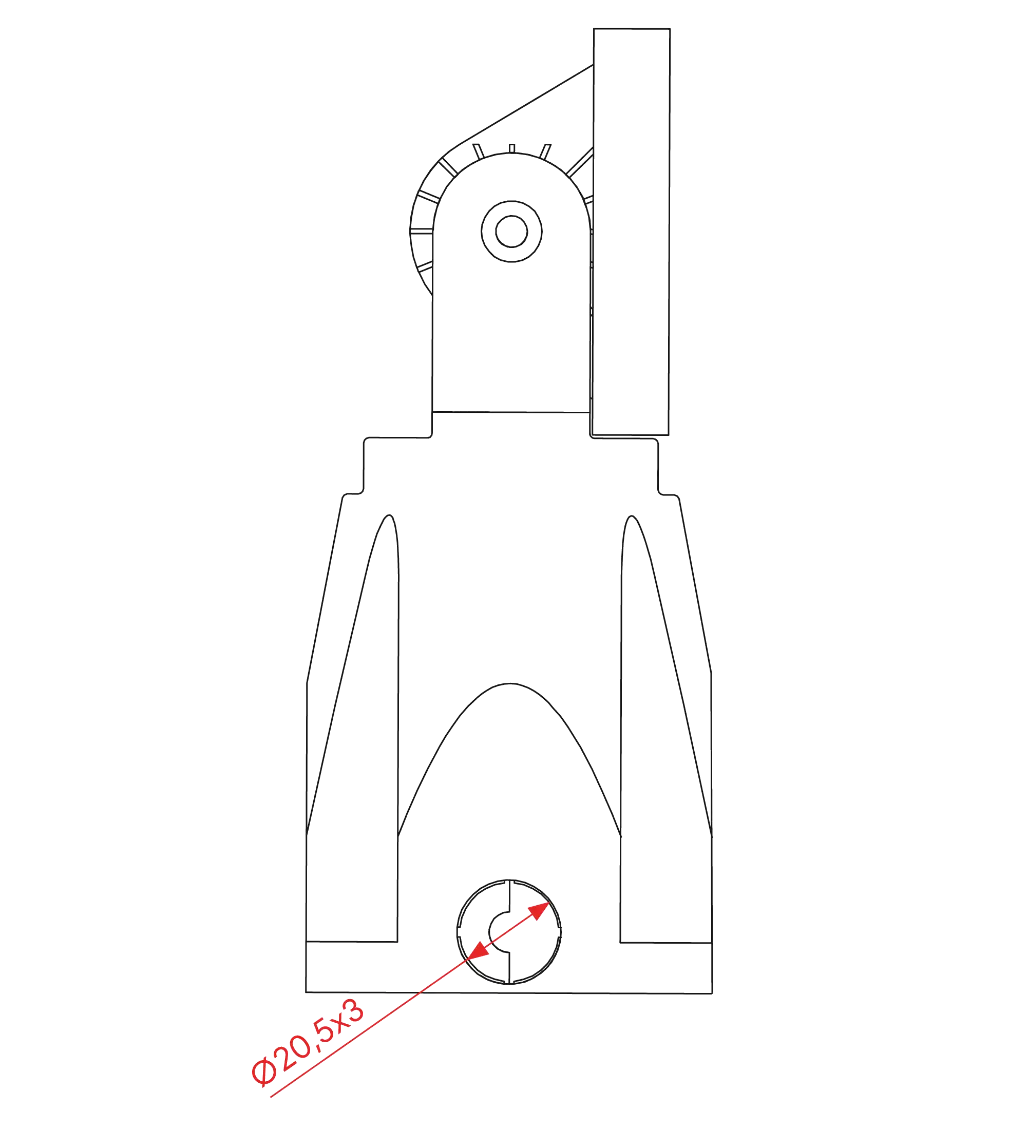 Dimensions Accessory F1