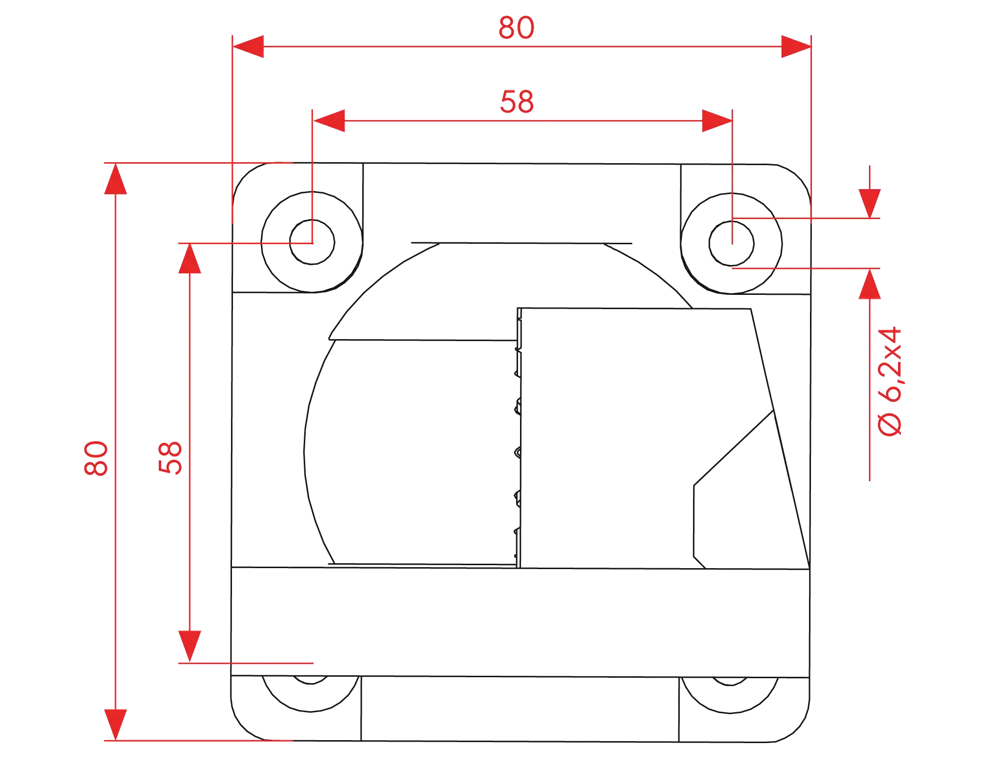 Dimensions Accessory F1