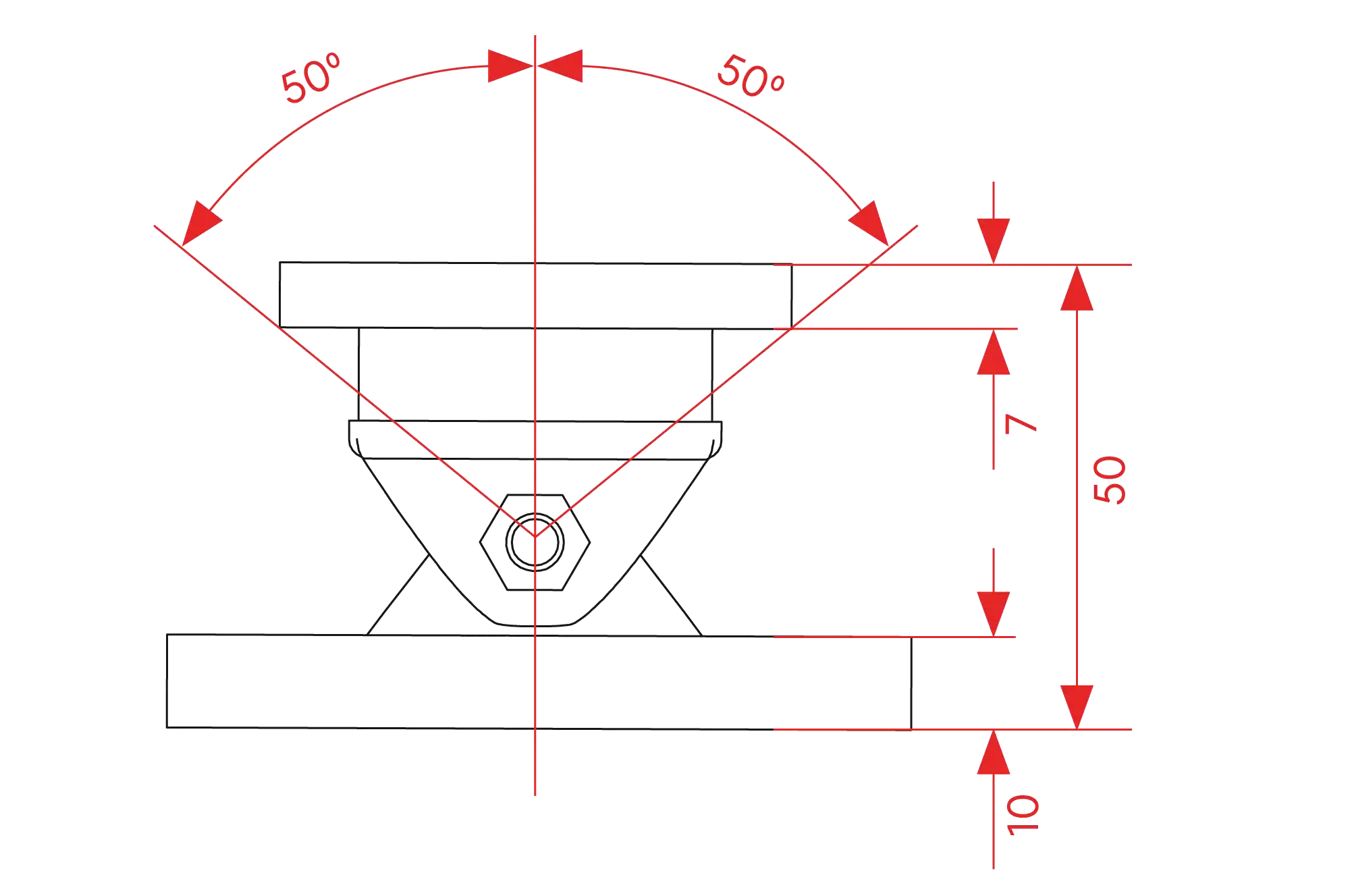 Counterplate C4 Dimensions