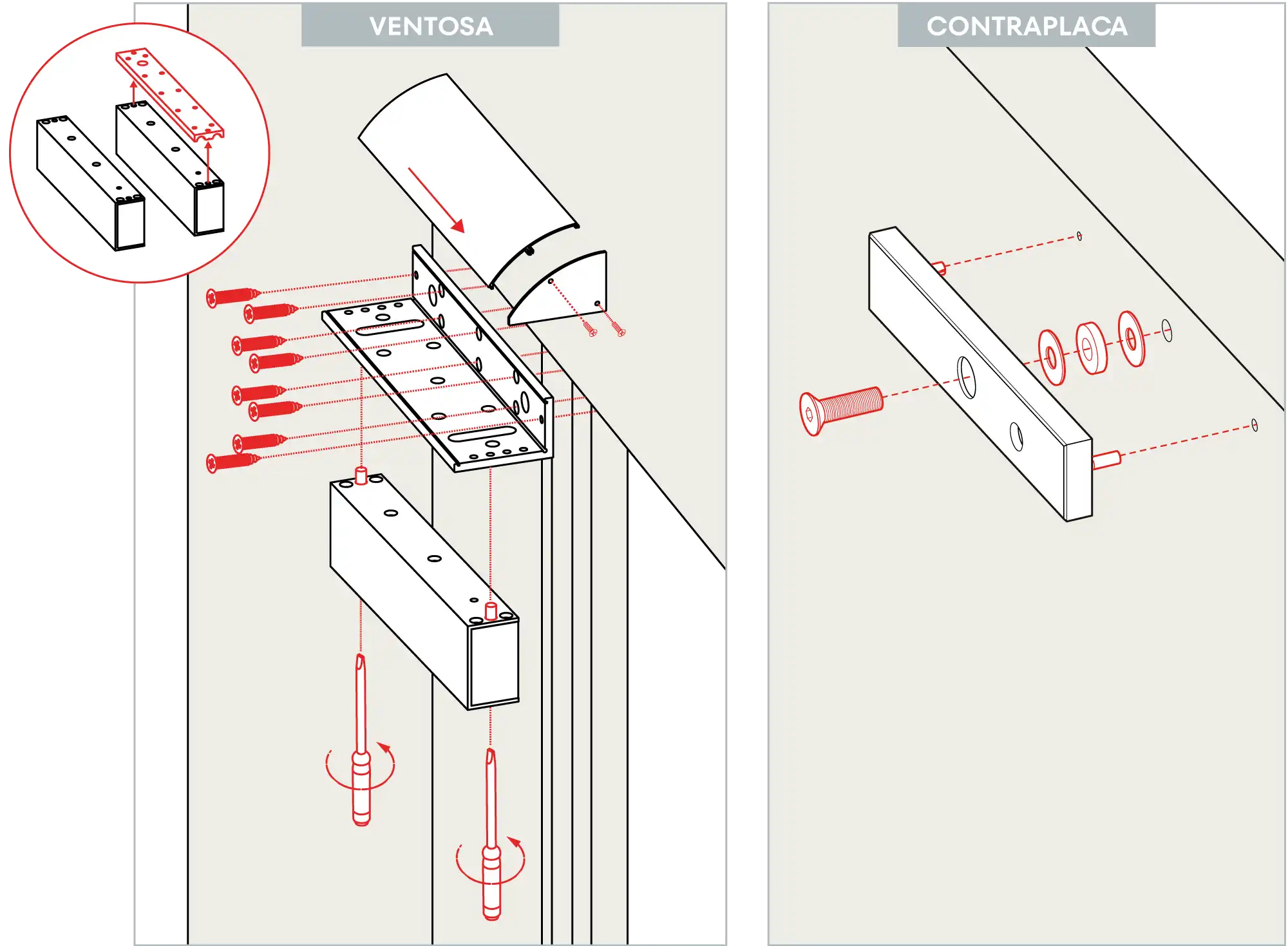 Instal·lació en L