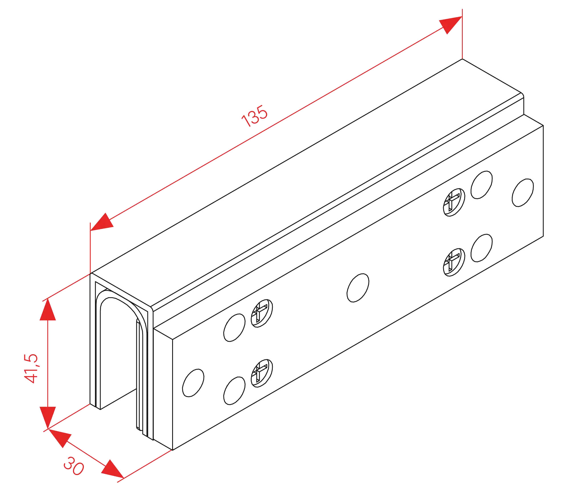 Dimensions MEXU2