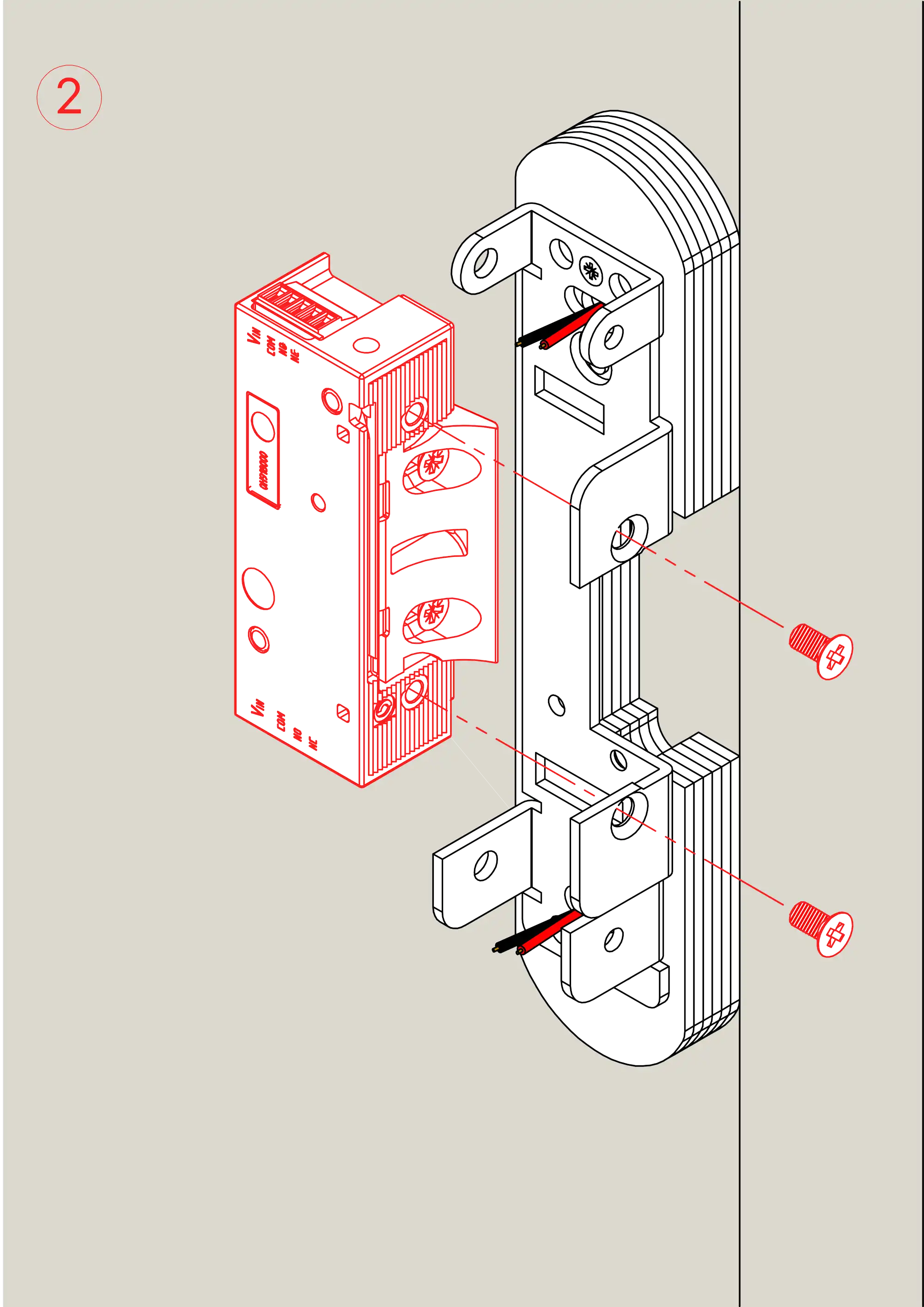 Installation with anti-vandalism base
