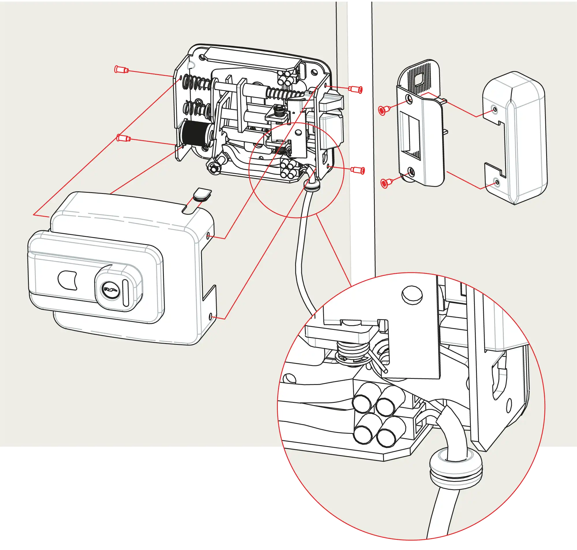 Installation and connection diagram