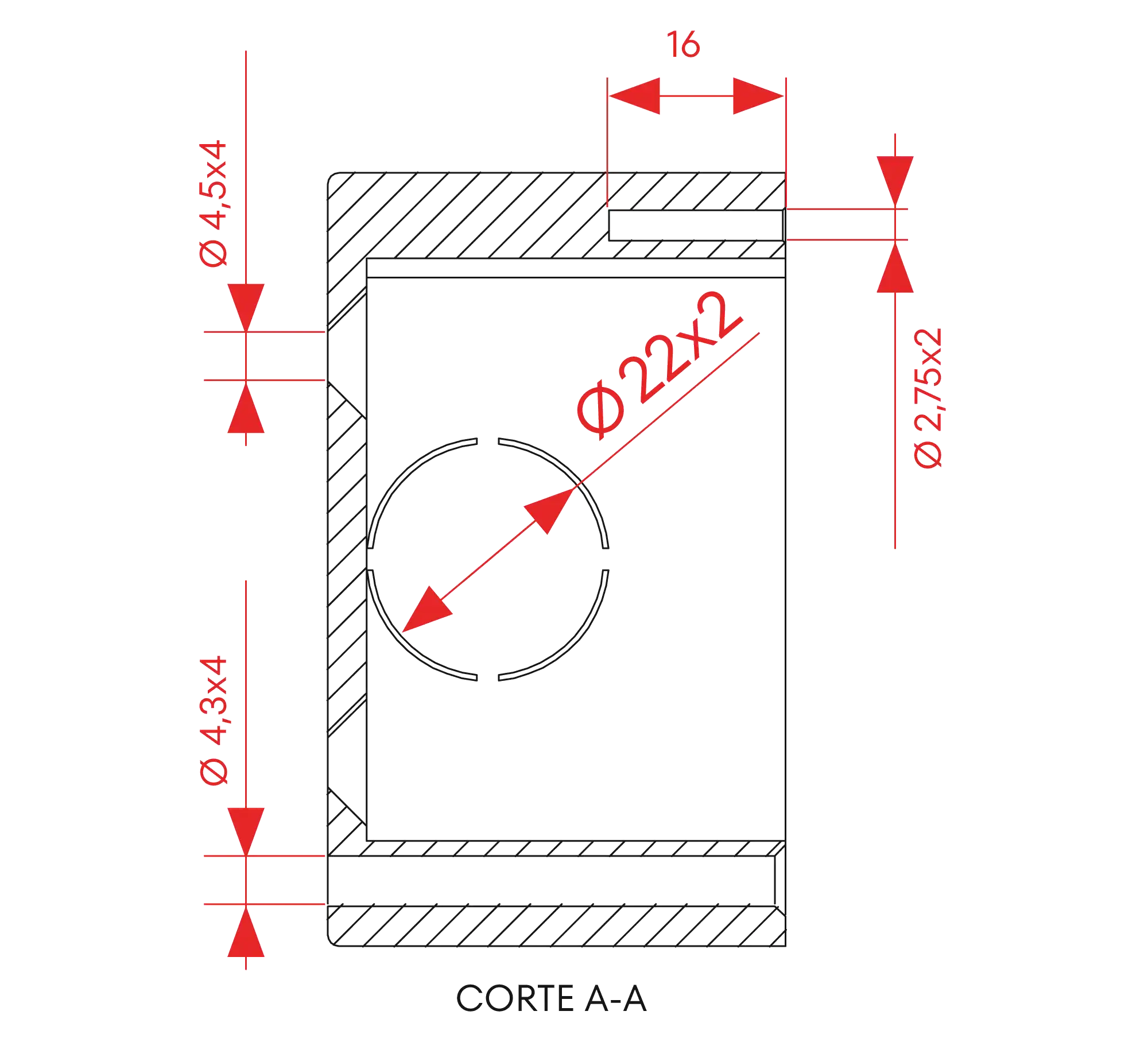 Dimensions Accessory E1