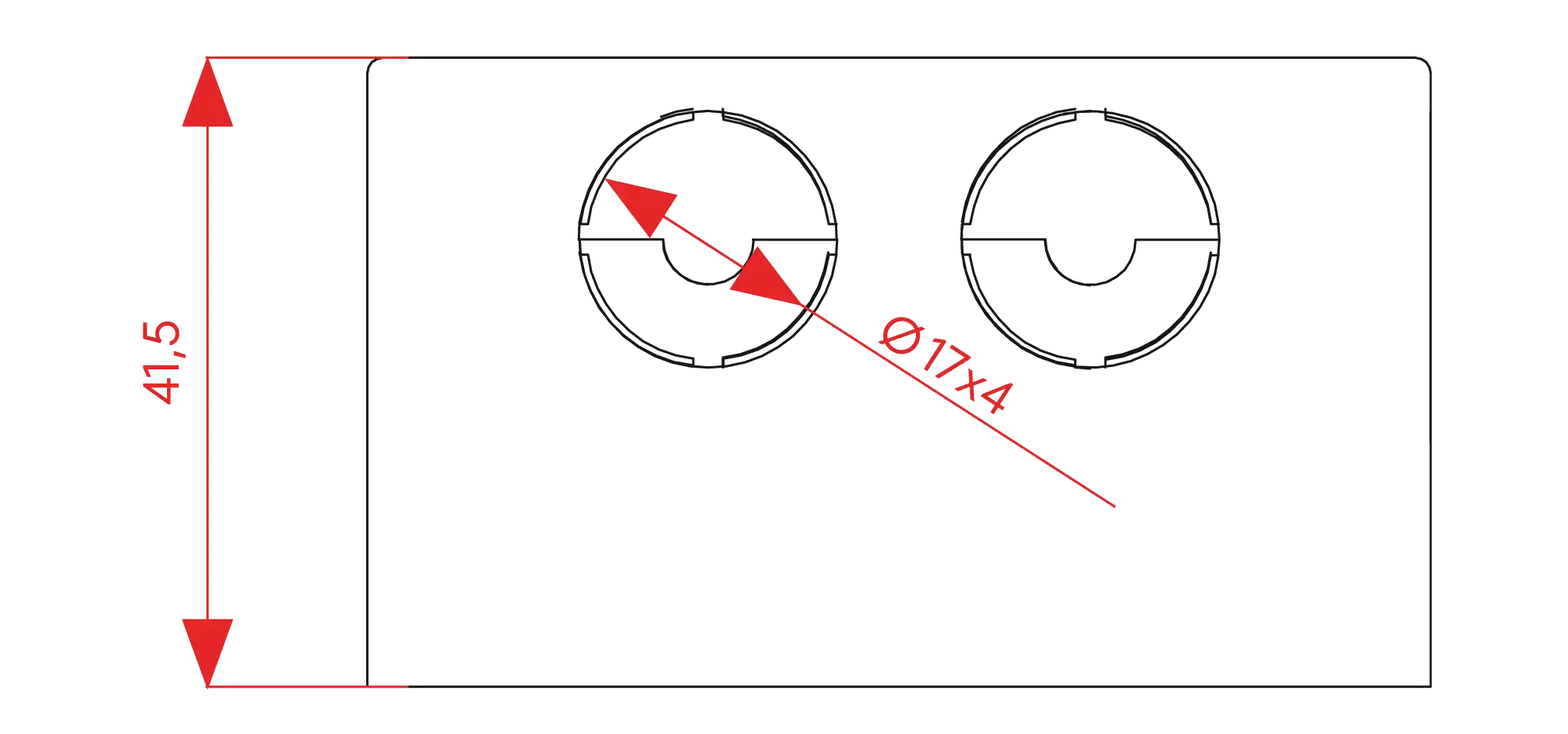 Dimensions Accessory E1