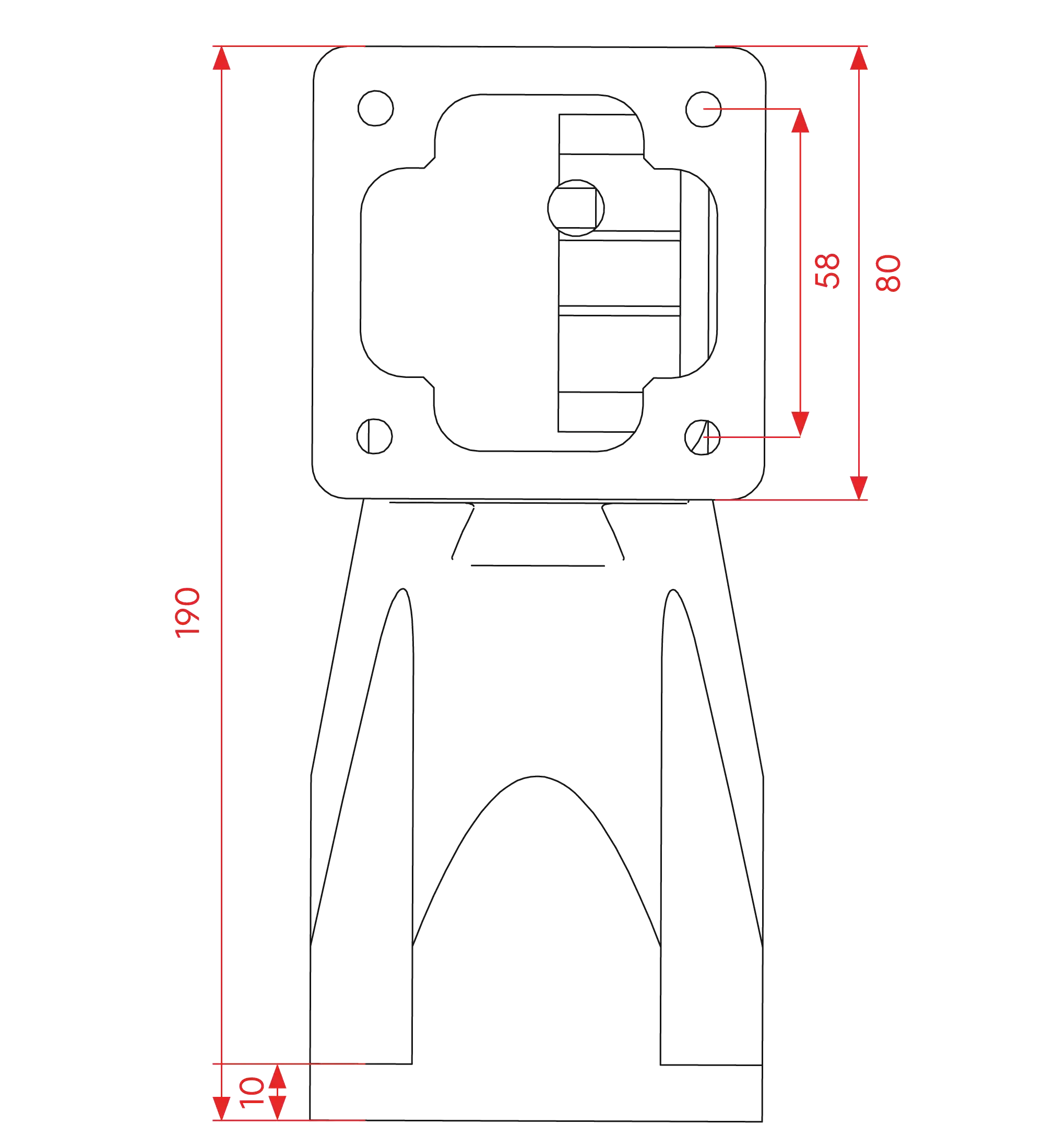 Dimensions Accessory F1