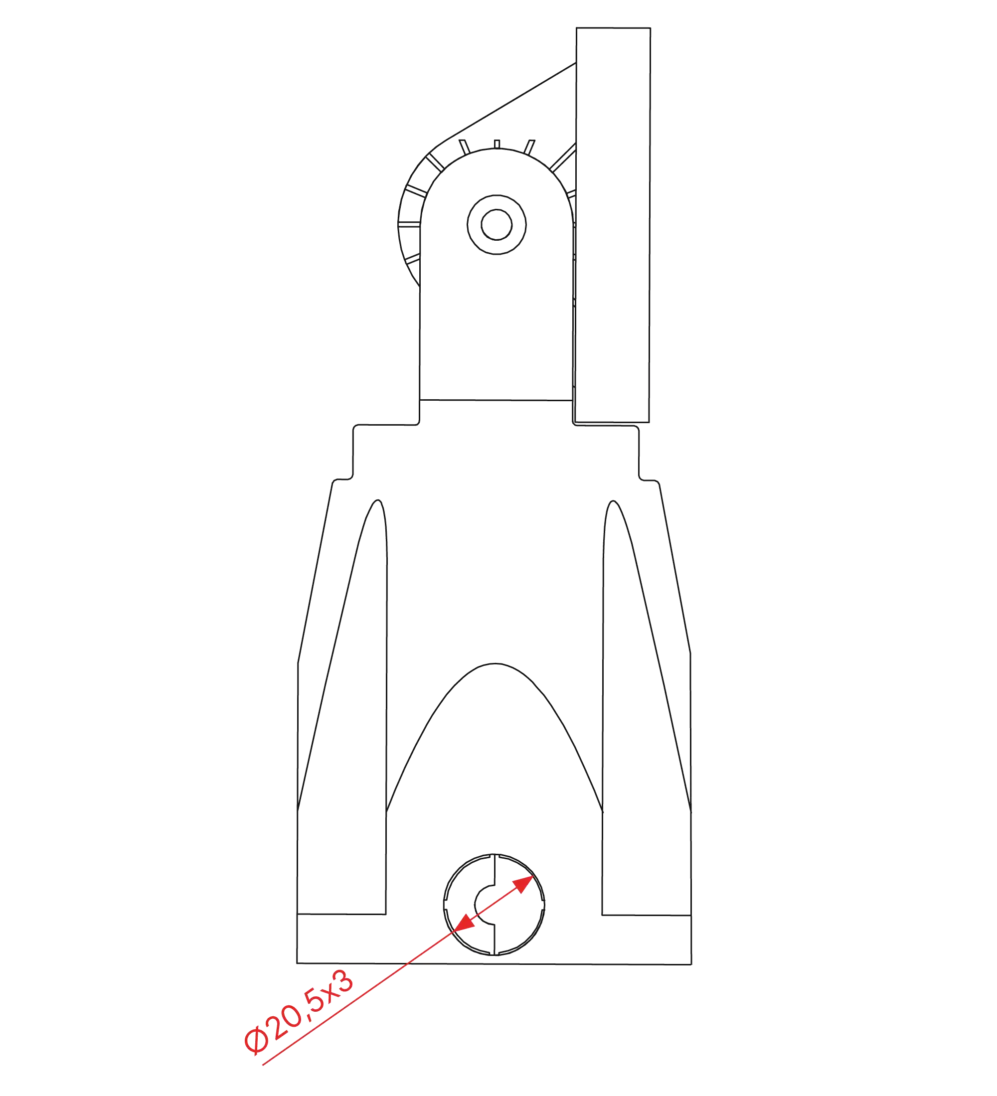 Dimensions Accessory F1