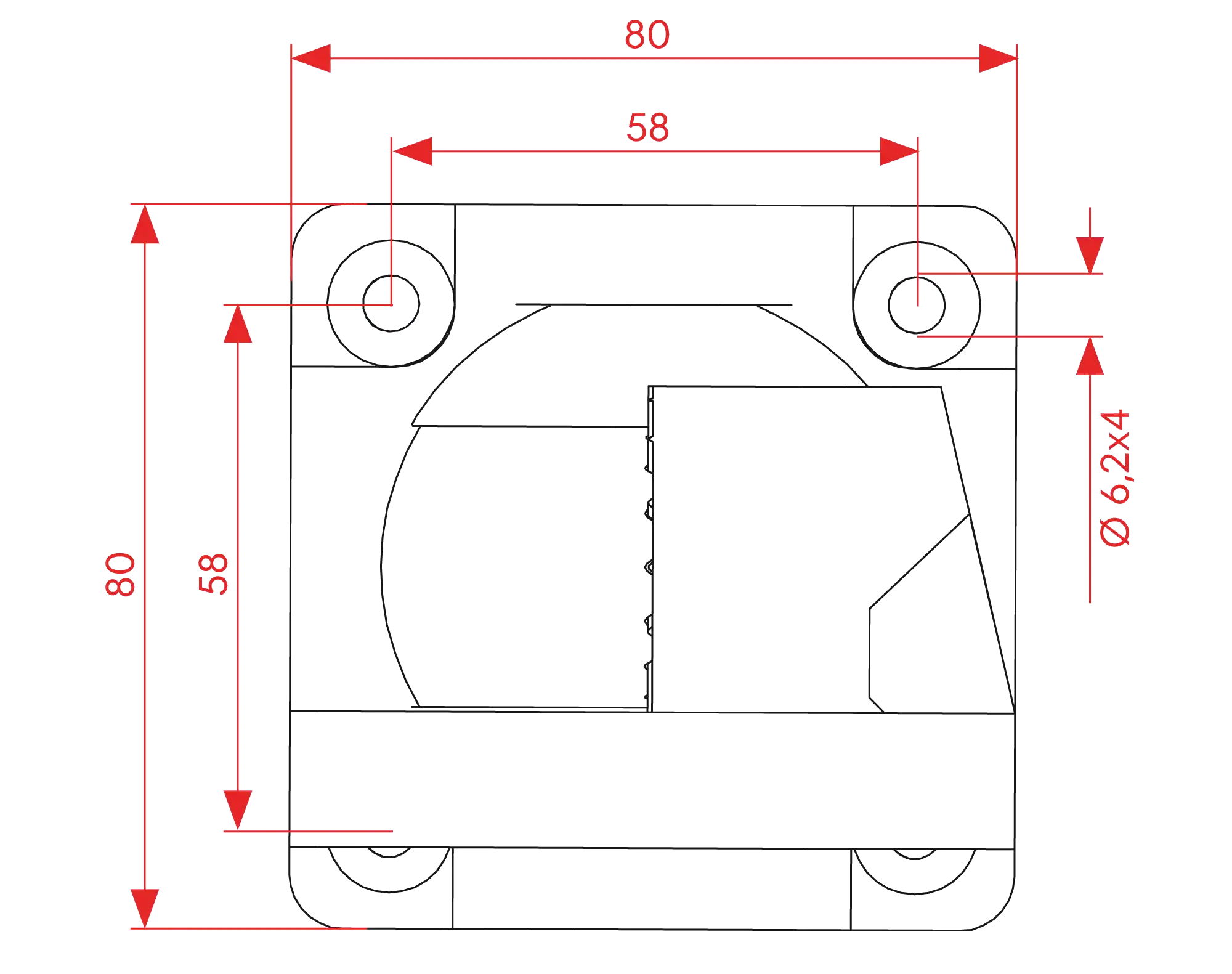 Dimensions Accessory F1