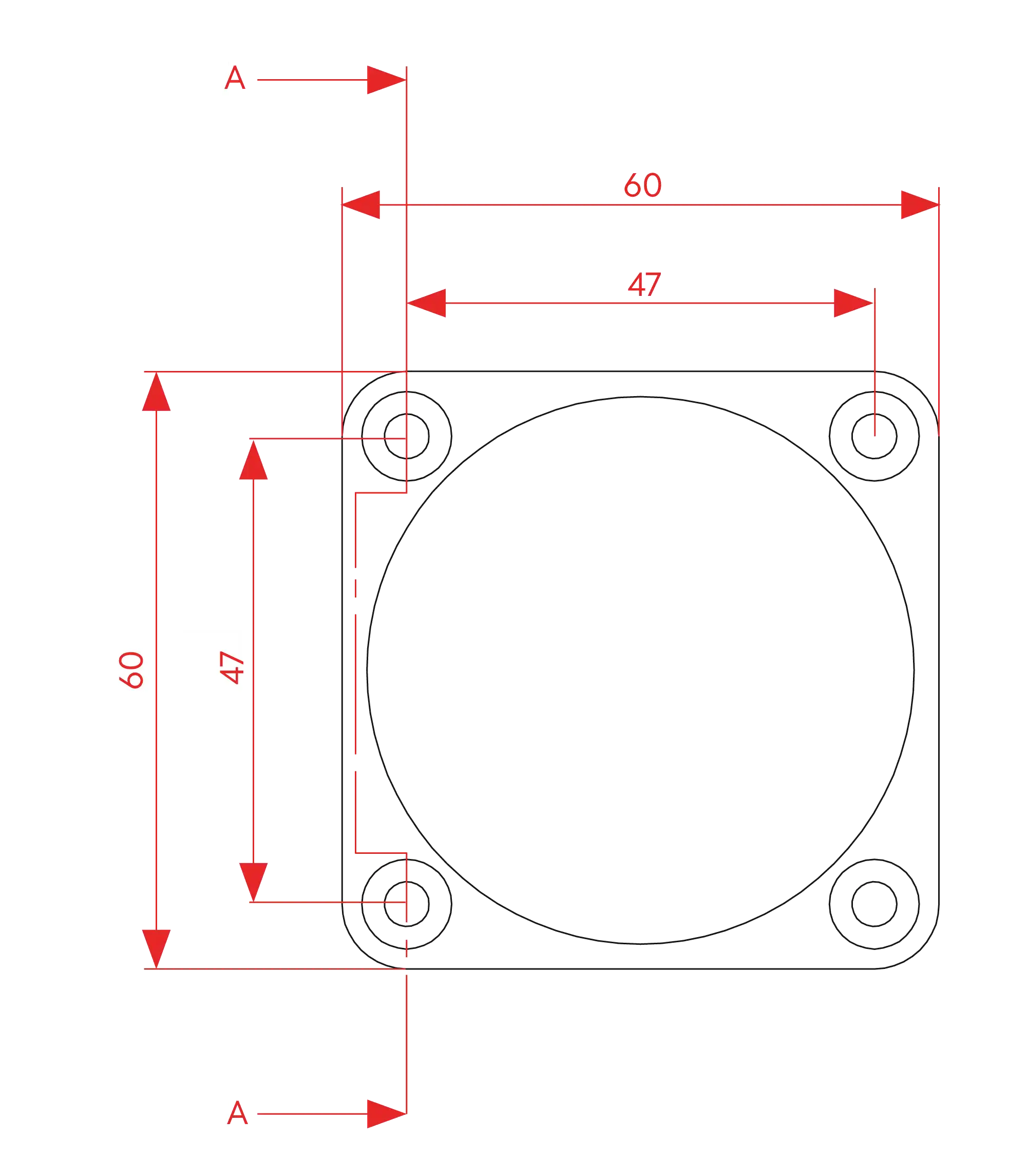 Counterplate C2 Dimensions