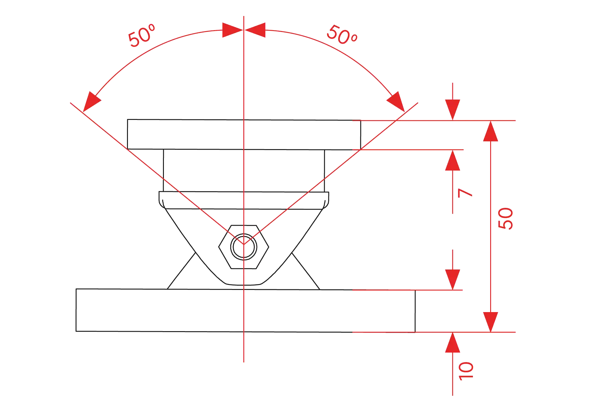 Counterplate C4 Dimensions
