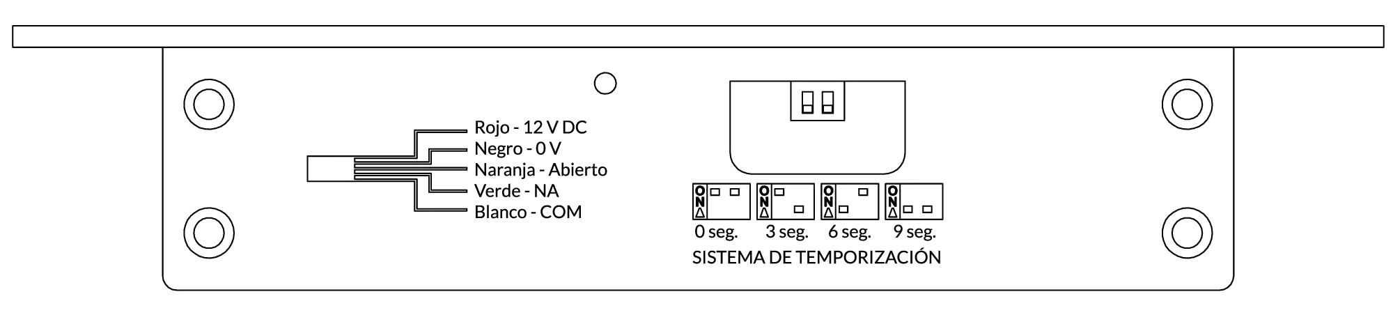 Diagrama de conexionado