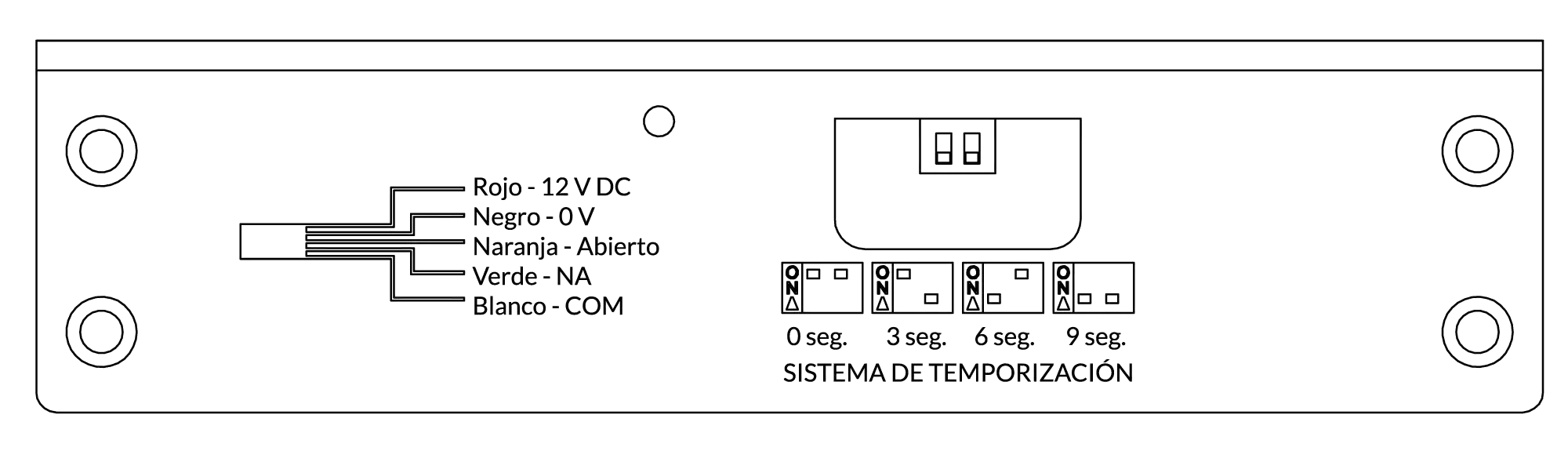 Diagrama de conexionado