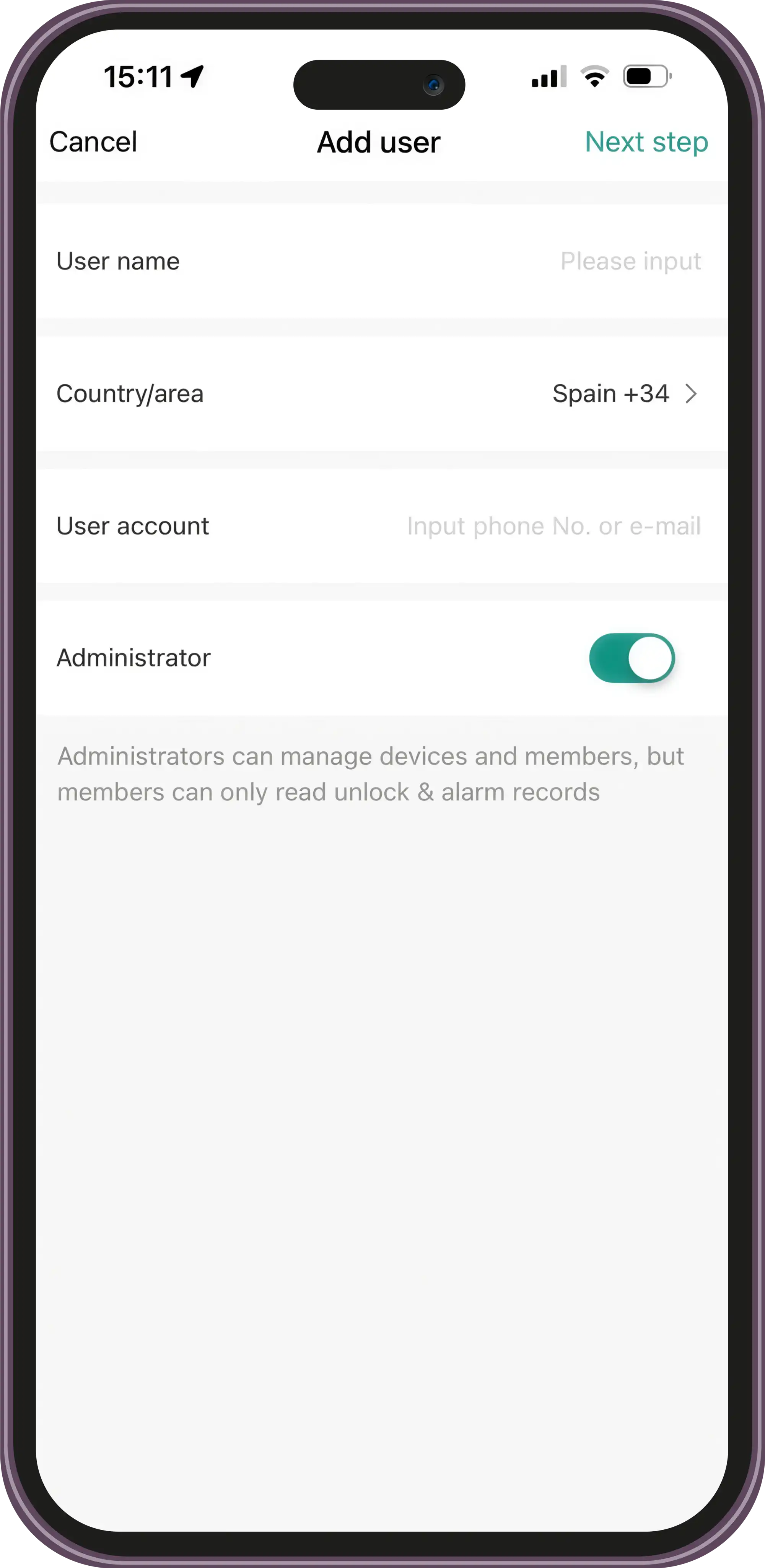 Add a User